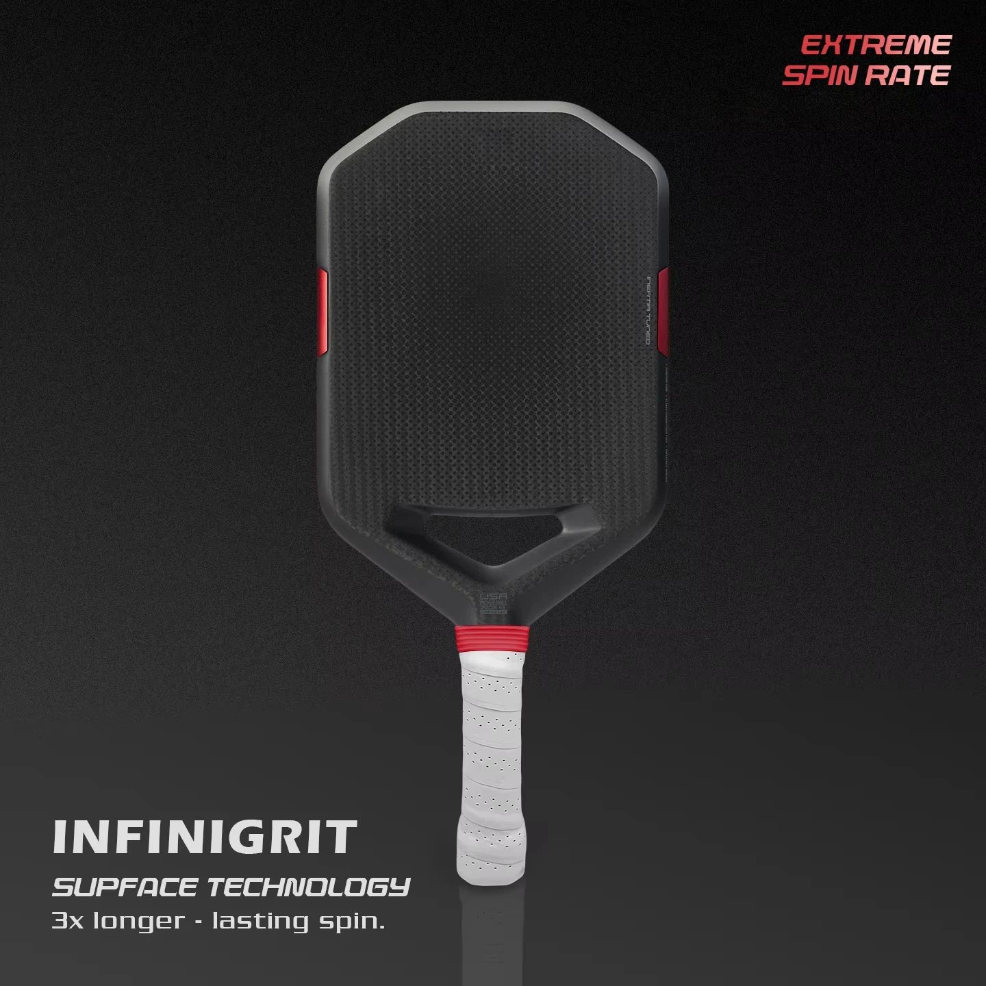 Crepe Pan Carbon - Raquete de Pickleball Premium para Torneios