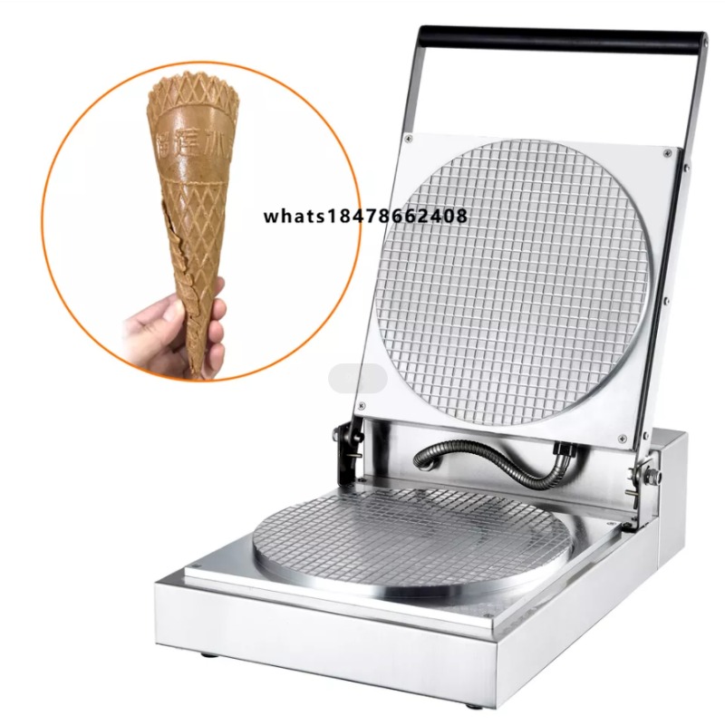 Waffle Cone Maker - Máquina Comercial de Fazer Biscoitos e