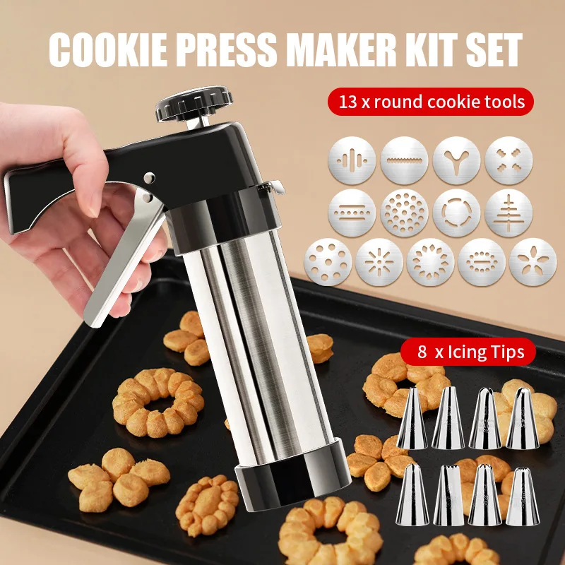 Churros Maker Gun - 13 Pçs/set DIY Manual Molde de