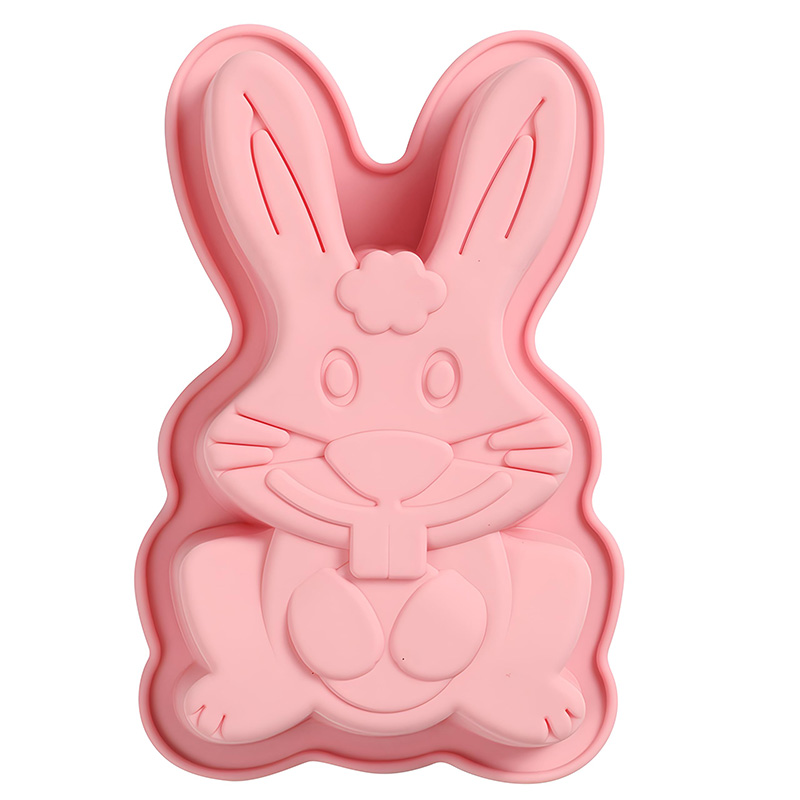 Bunny Cake Mold - Molde de silicone de chocolate do