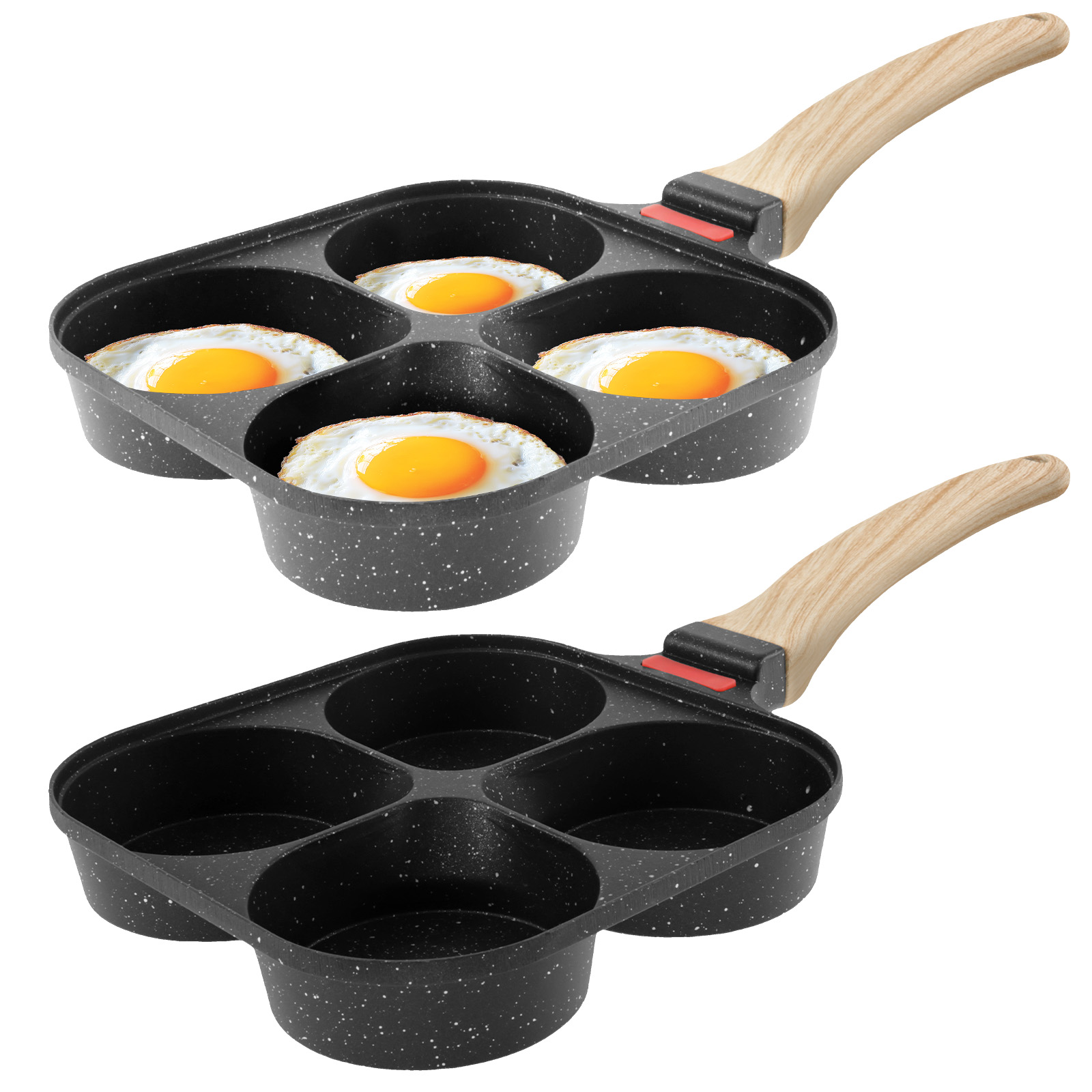 Mini Pancake Griddle - Frigideira de ovo antiaderente panelas de