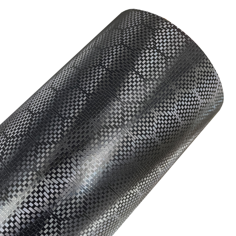 Crepe Pan Carbon - Vinil Adesivo Carbono PET Preto Hexagonal