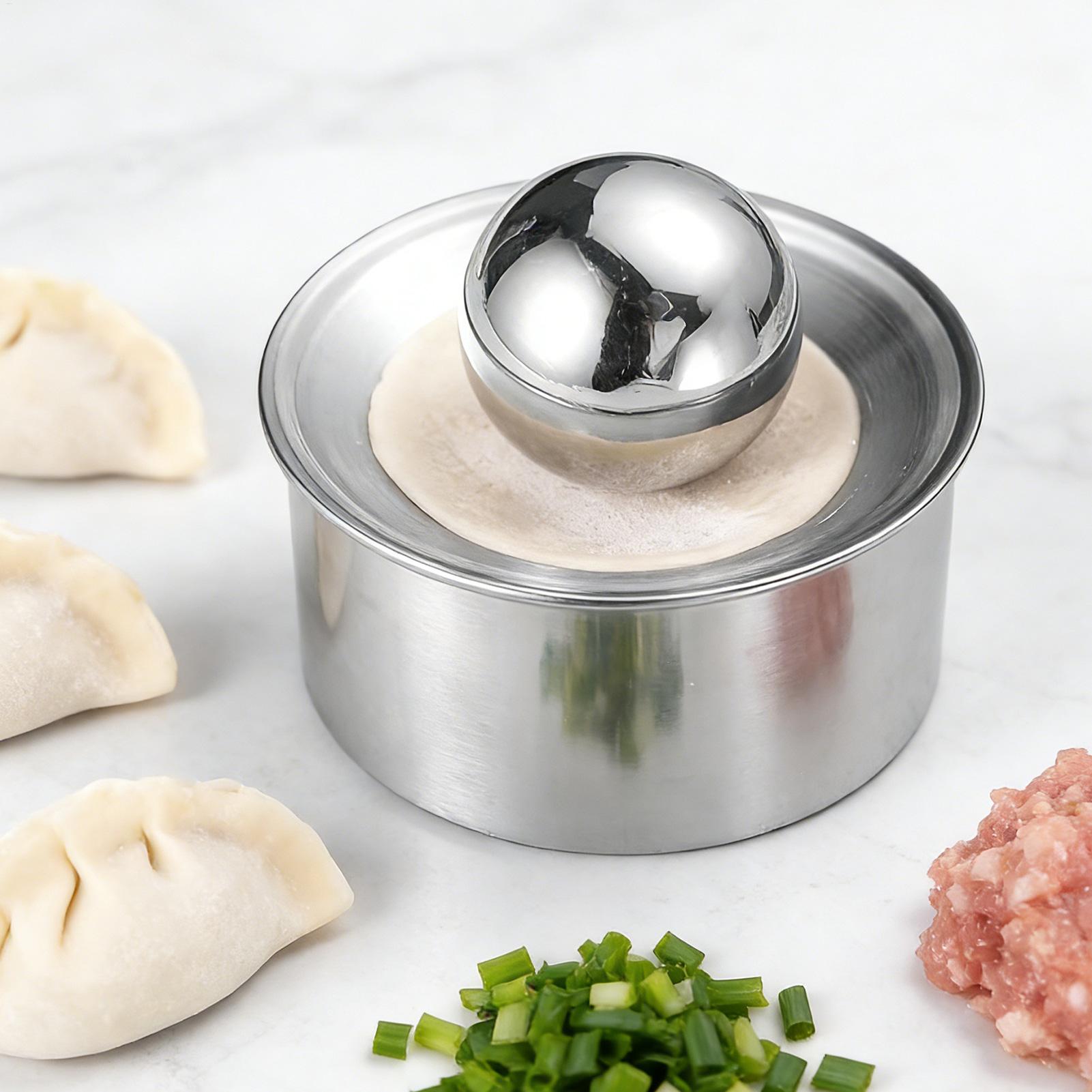 Dumpling Press Set - Máquina Manual para Fazer Massa de