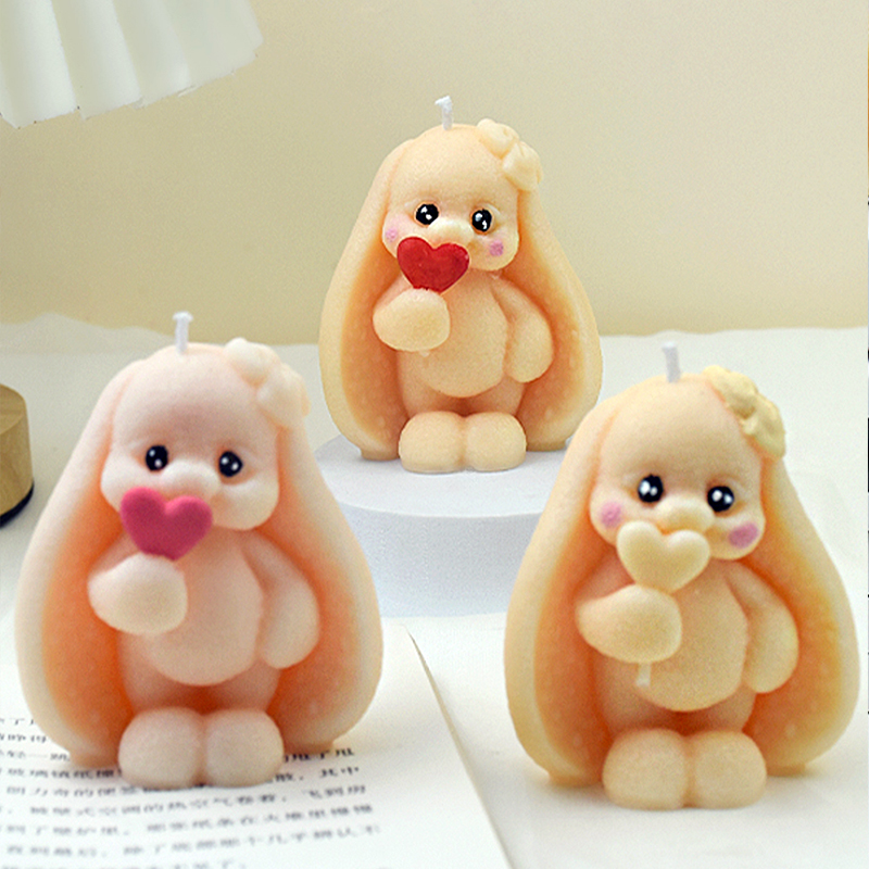 Bunny Cake Mold - 3d coelho de orelhas longas moldes