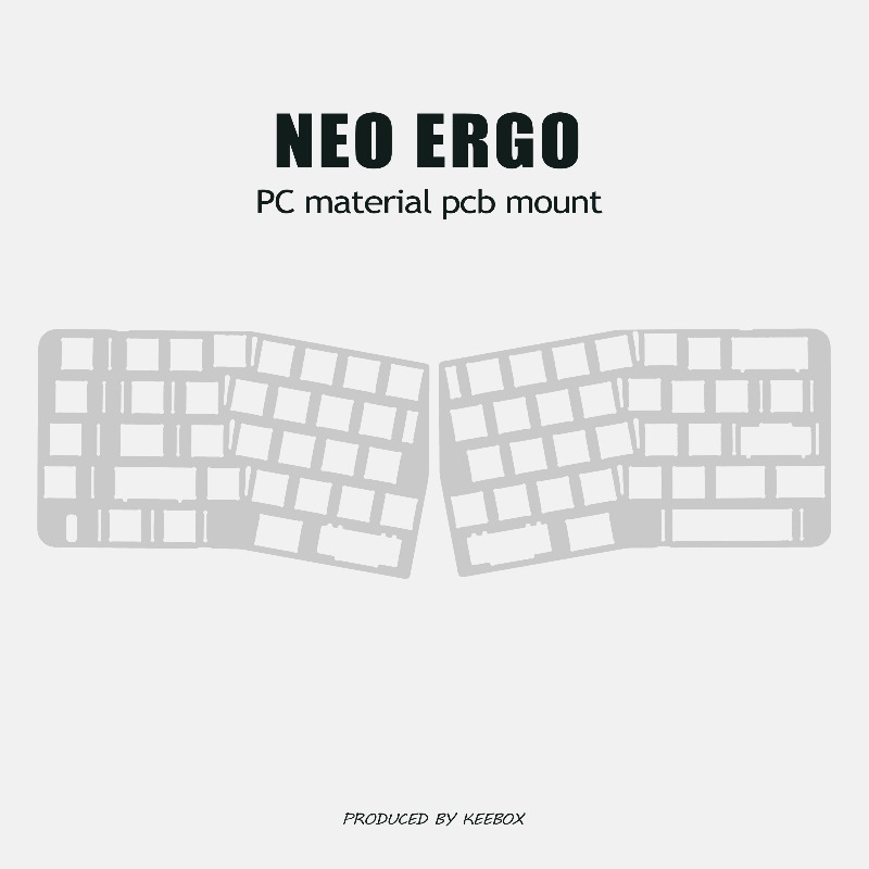 Crepe Pan Carbon - Placa de Posicionamento para Teclado Neo