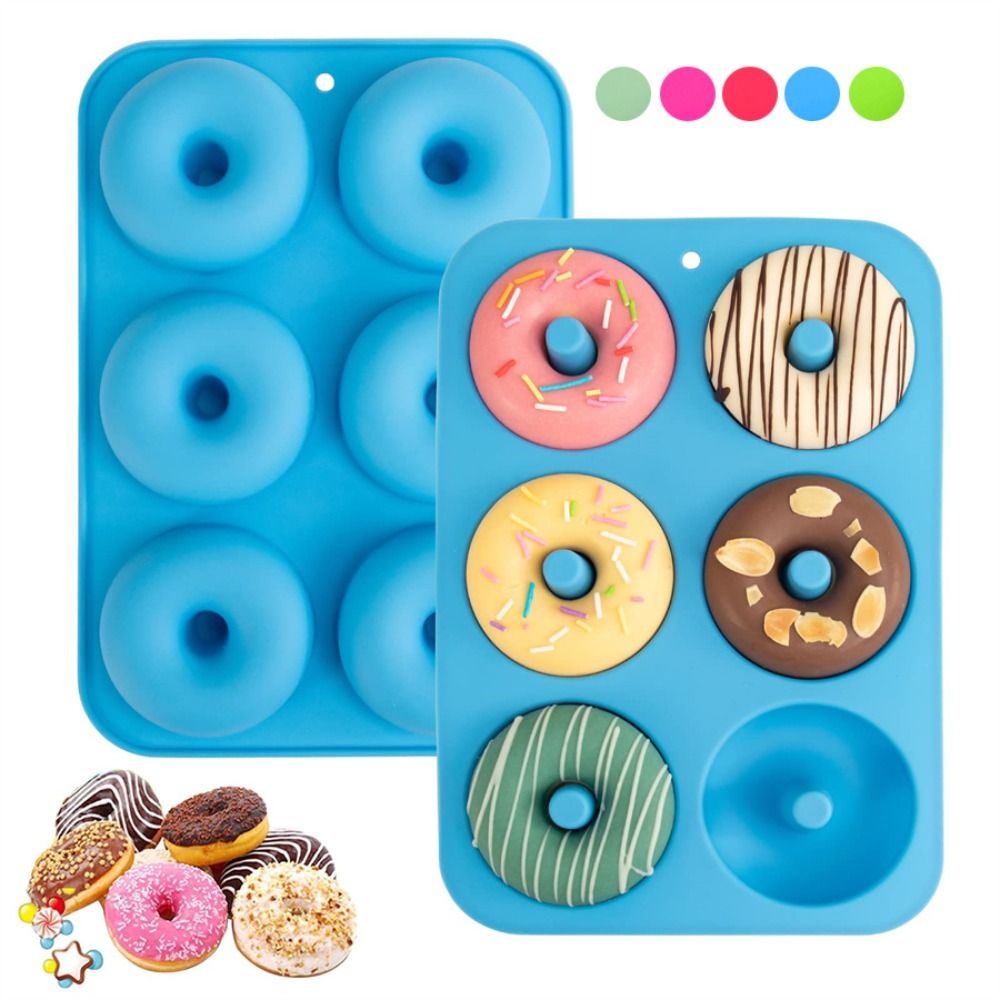 Donut Mold Silicone - Novo Molde de Silicone para Donuts