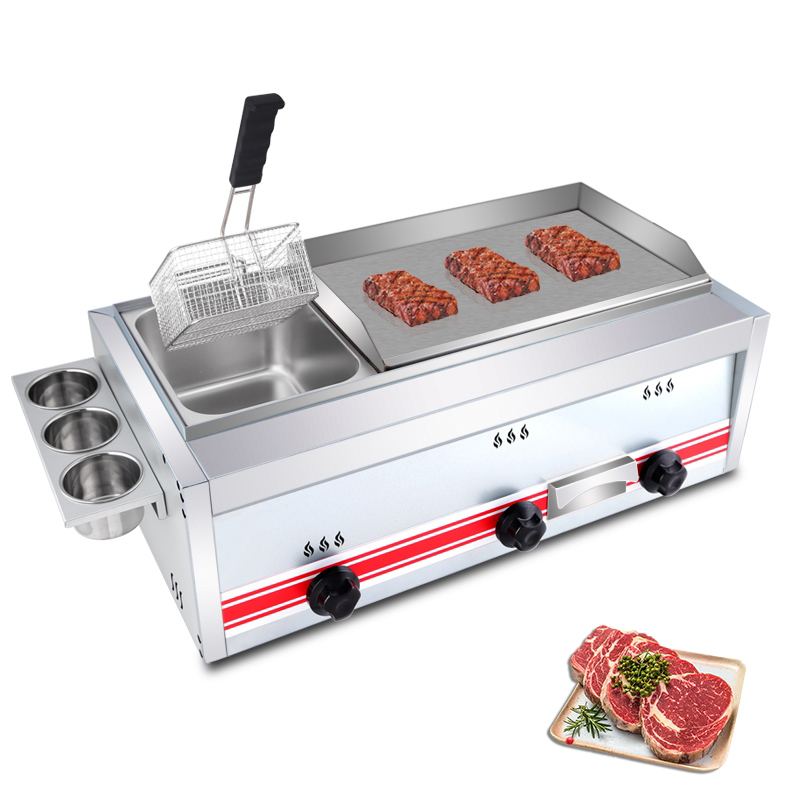Mini Pancake Griddle - Churrasqueira Comercial a Gás em Aço