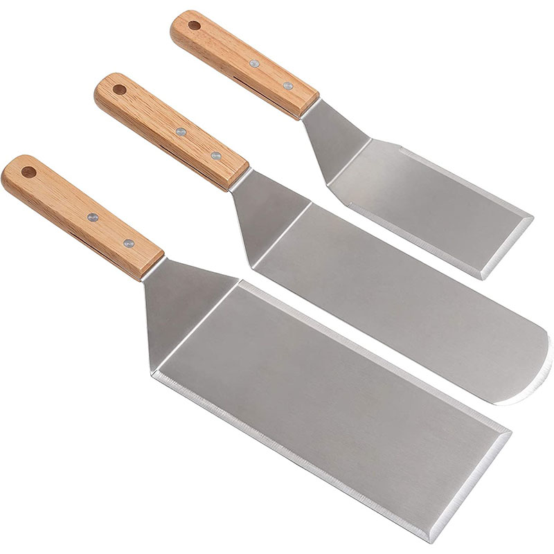 Okonomiyaki Spatula - Conjunto de espátulas profissionais, turner de