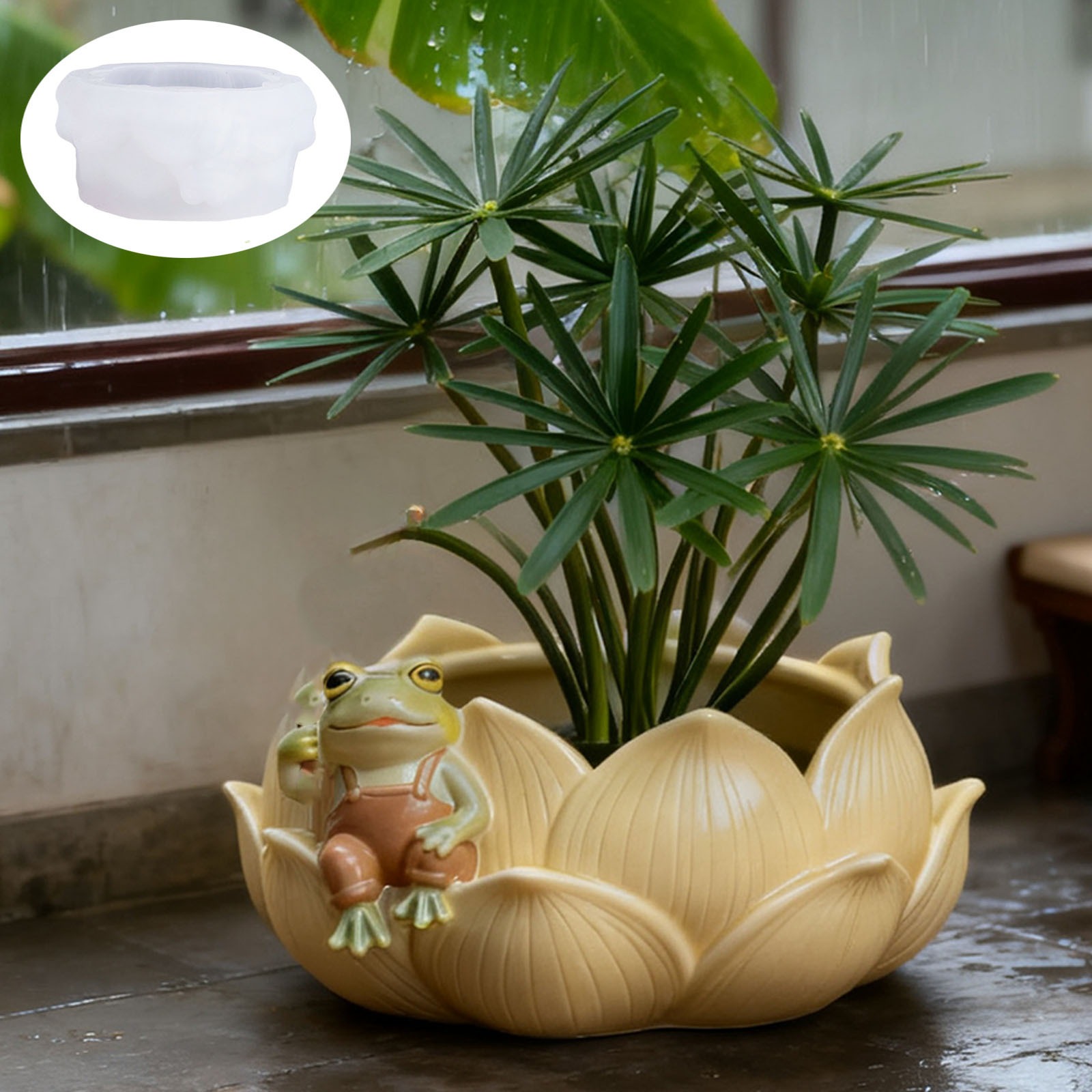 Potsticker Mold - Molde de Silicone Flexível para Vaso