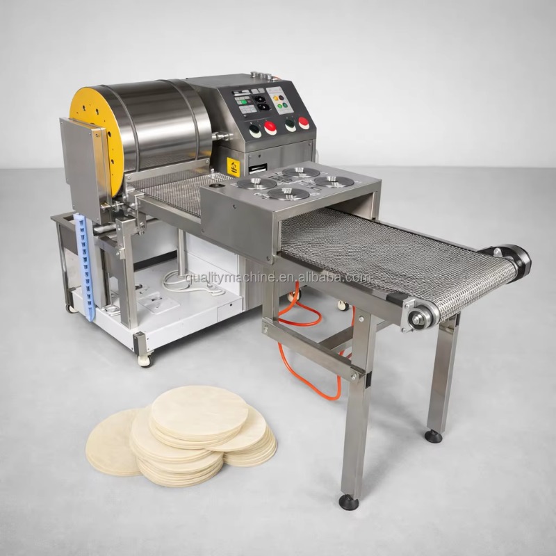 Spring Roll Wrapper - Máquina Automática para Fazer Folhas de