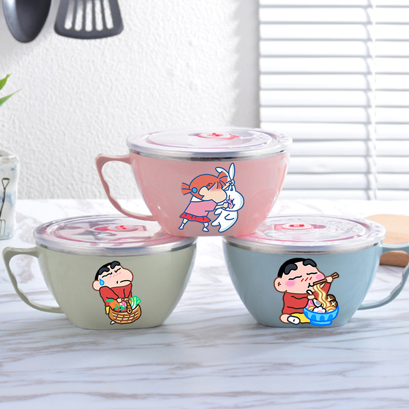 Dim Sum Basket - Tigela de Aço Inoxidável Crayon Shin-chan
