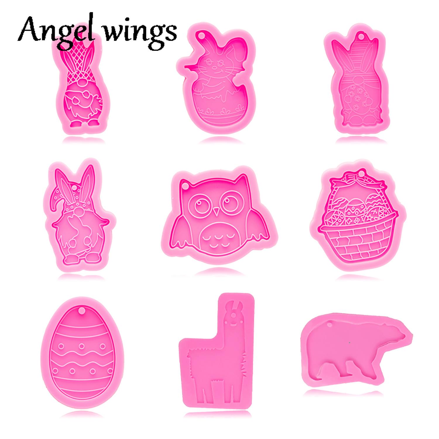 Bunny Cake Mold - Silicone Easter Bunny Mold, ovo, coruja,