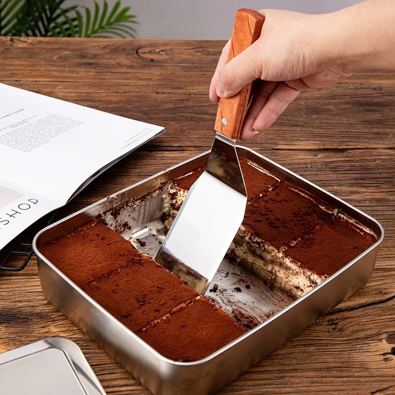 Okonomiyaki Spatula - Espátula para Tiramisu, Cortador de Sobremesas