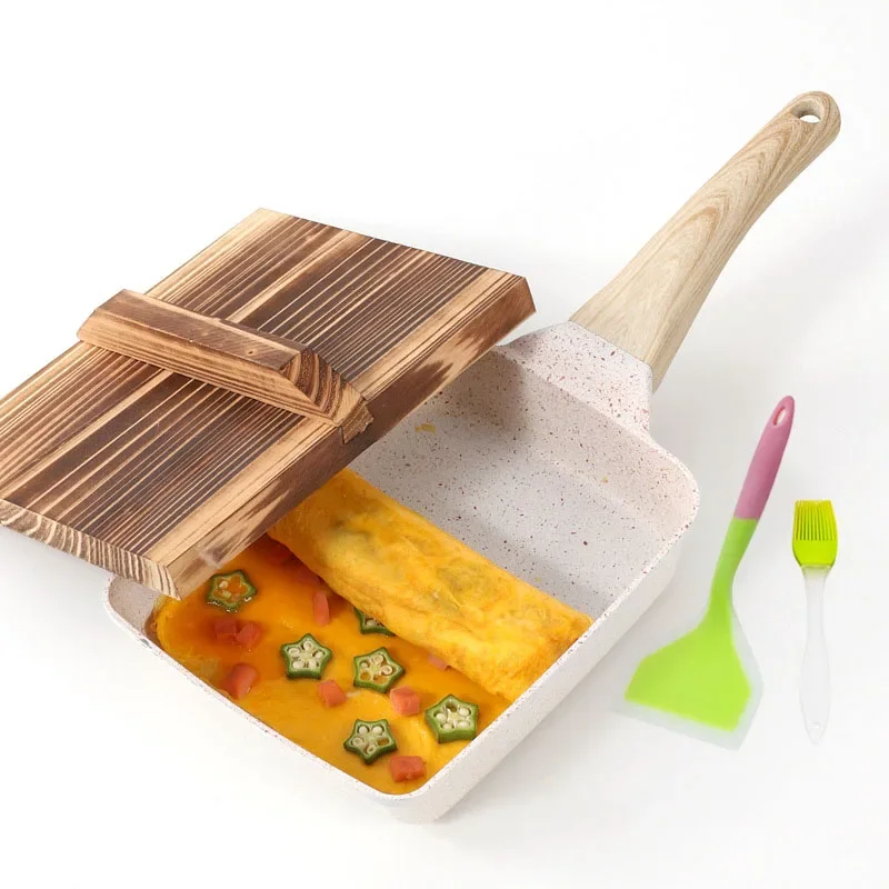 Egg Waffle Pan - Panela de Omelete Japonesa Antiaderente com