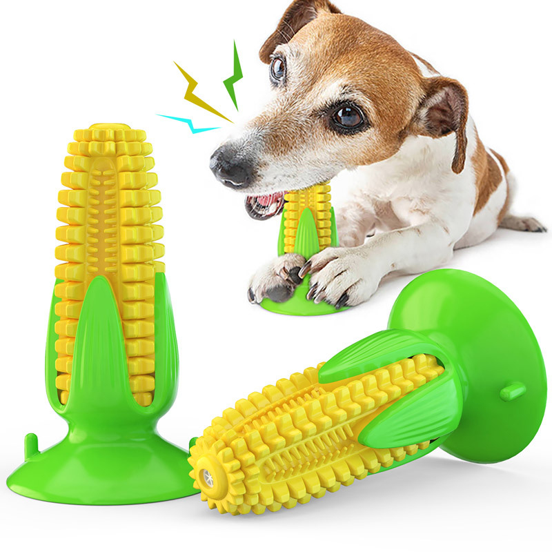 Corn Dog Stick - Brinquedo para cães com ventosa e