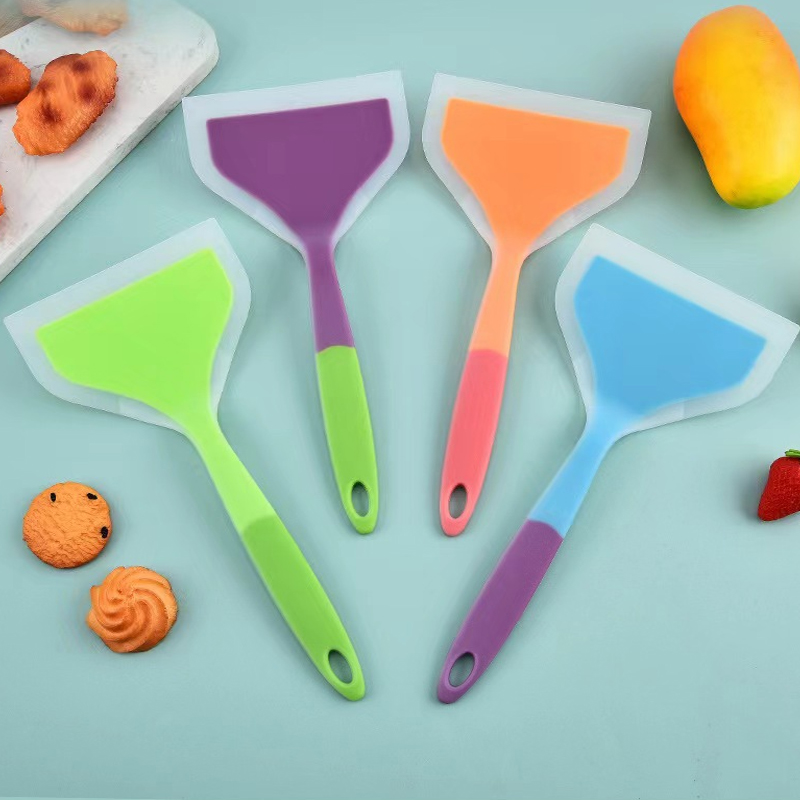 Okonomiyaki Spatula - Espátula de panqueca de silicone antiaderente