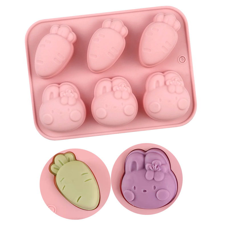Bunny Cake Mold - Molde de silicone dos desenhos animados