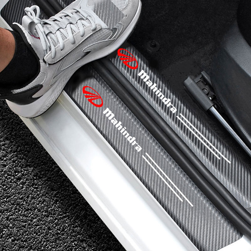 Crepe Pan Carbon - Fibra de carbono Car Door Protector