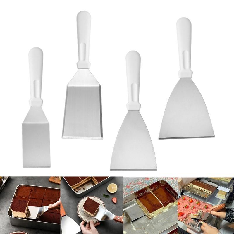 Okonomiyaki Spatula - Espátula de Aço Inoxidável com Cabo