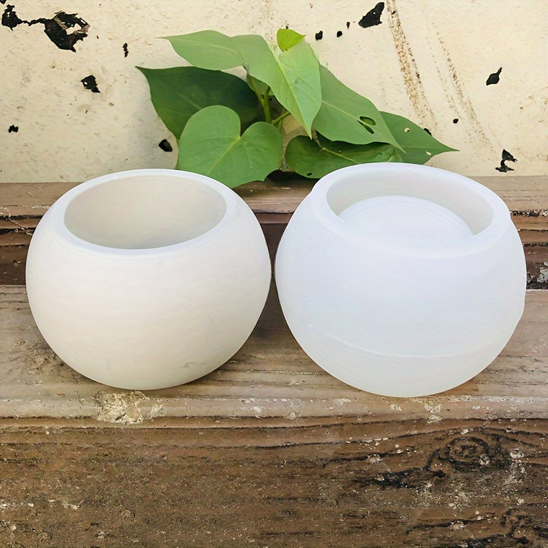 Potsticker Mold - Vaso de flores molde de silicone