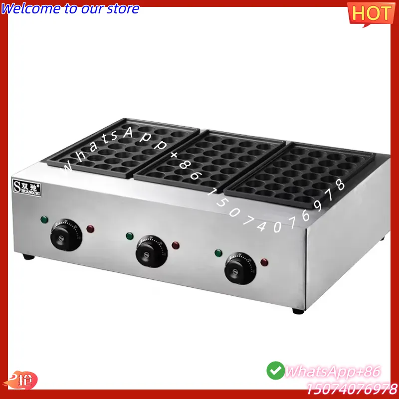 Takoyaki Grill Plate - Nova Máquina Comercial Japonesa de Takoyaki