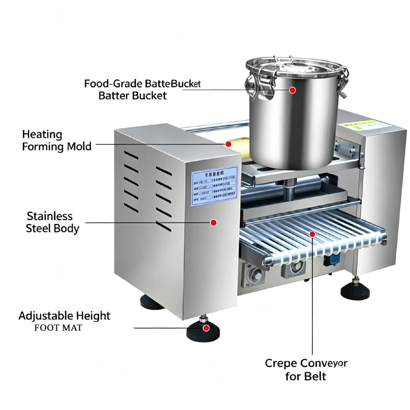 Máquina Comercial Automática p - Spring Roll Wrapper avaliação e preço