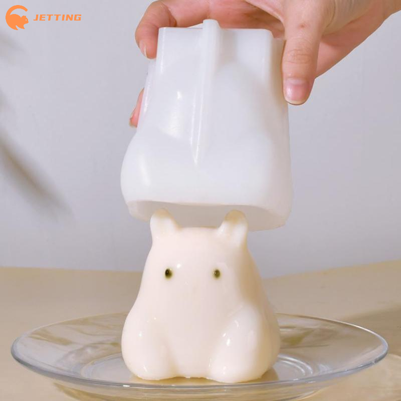(Novo) 1Pç Molde de Silicone 3 - Bunny Cake Mold avaliação e preço
