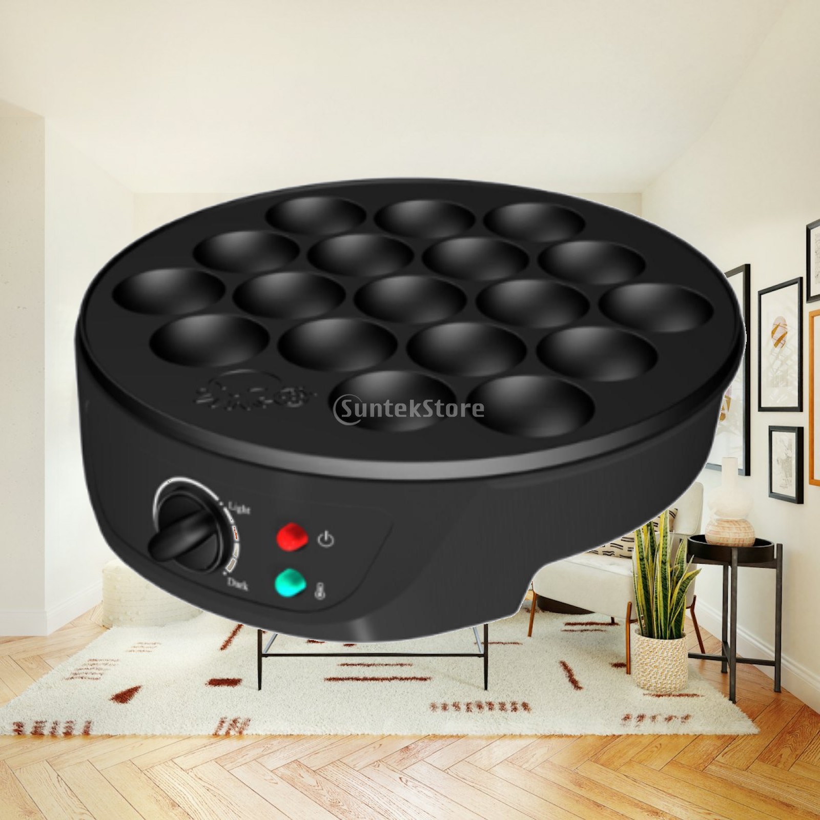 Panela Elétrica Antiaderente p - Takoyaki Grill Plate avaliação e preço