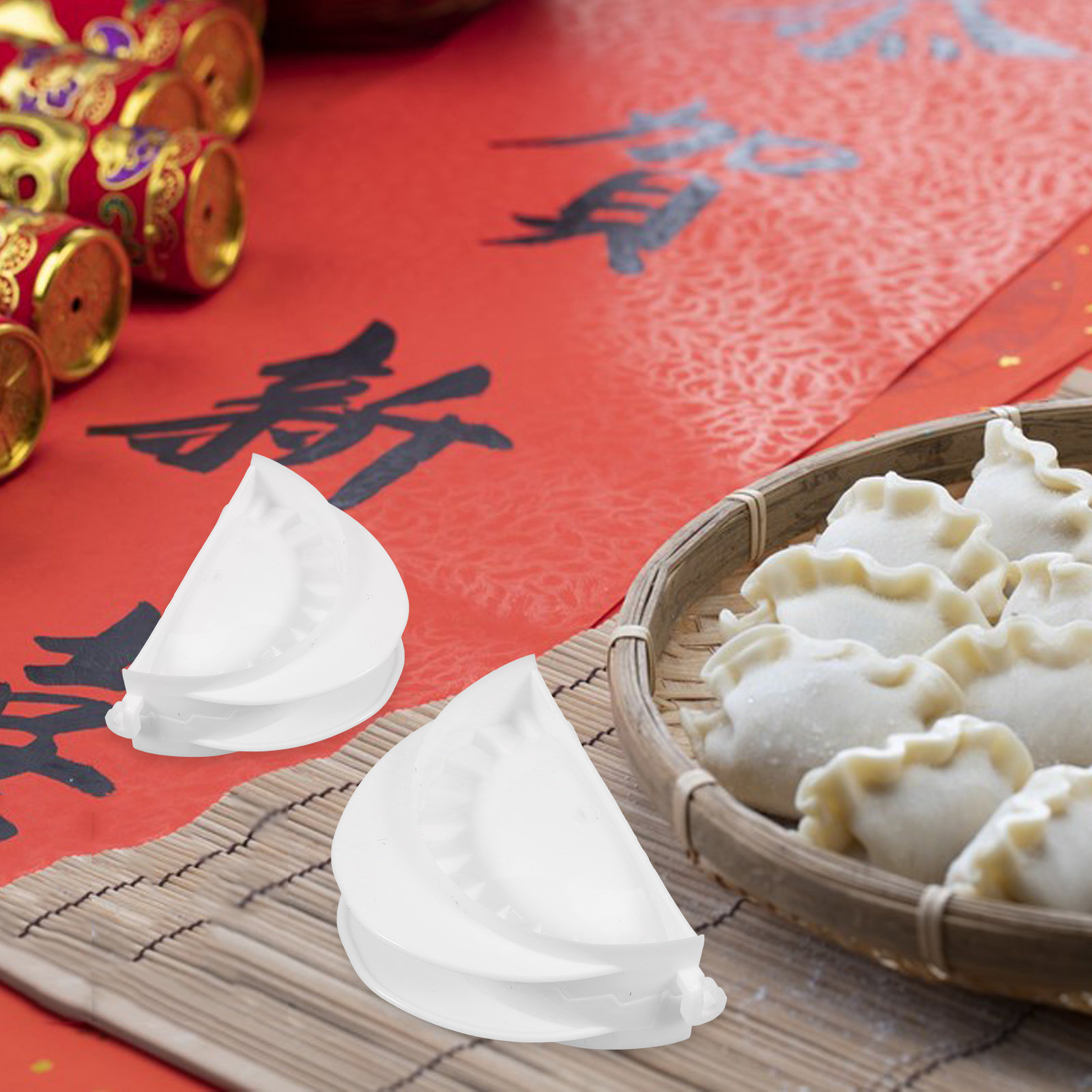 Conjunto de 4 Peças para Fazer - Dumpling Press Set avaliação e preço