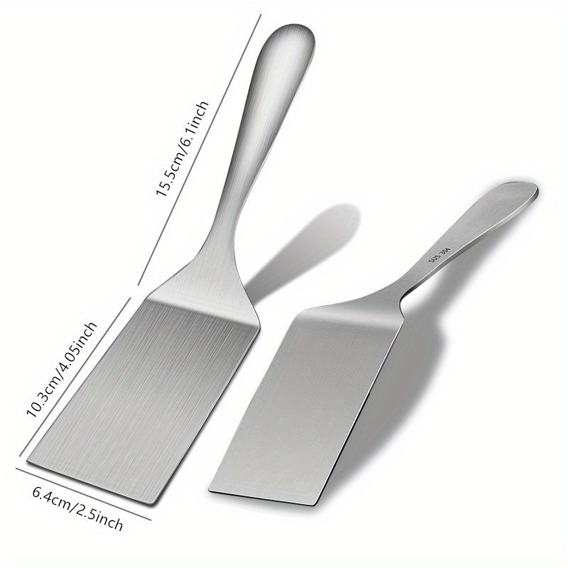 Espátula pequena de aço inoxid - Okonomiyaki Spatula avaliação e preço