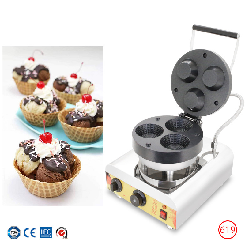 Máquina Comercial de Cone de W - Waffle Cone Maker avaliação e preço