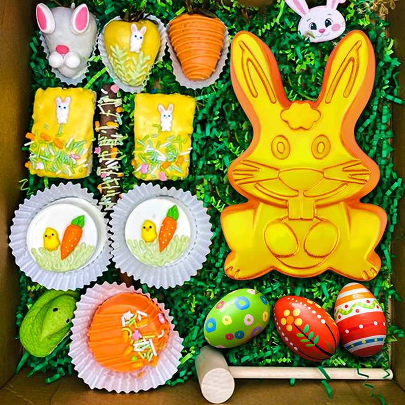 Molde de silicone de chocolate - Bunny Cake Mold avaliação e preço
