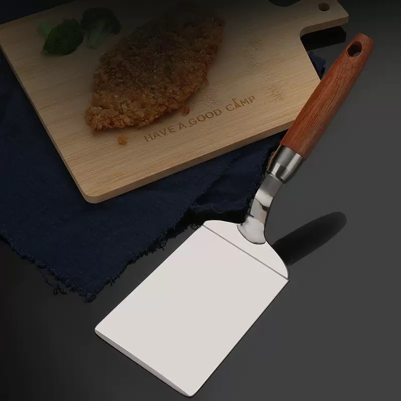 Espátula de Aço Inoxidável par - Okonomiyaki Spatula avaliação e preço