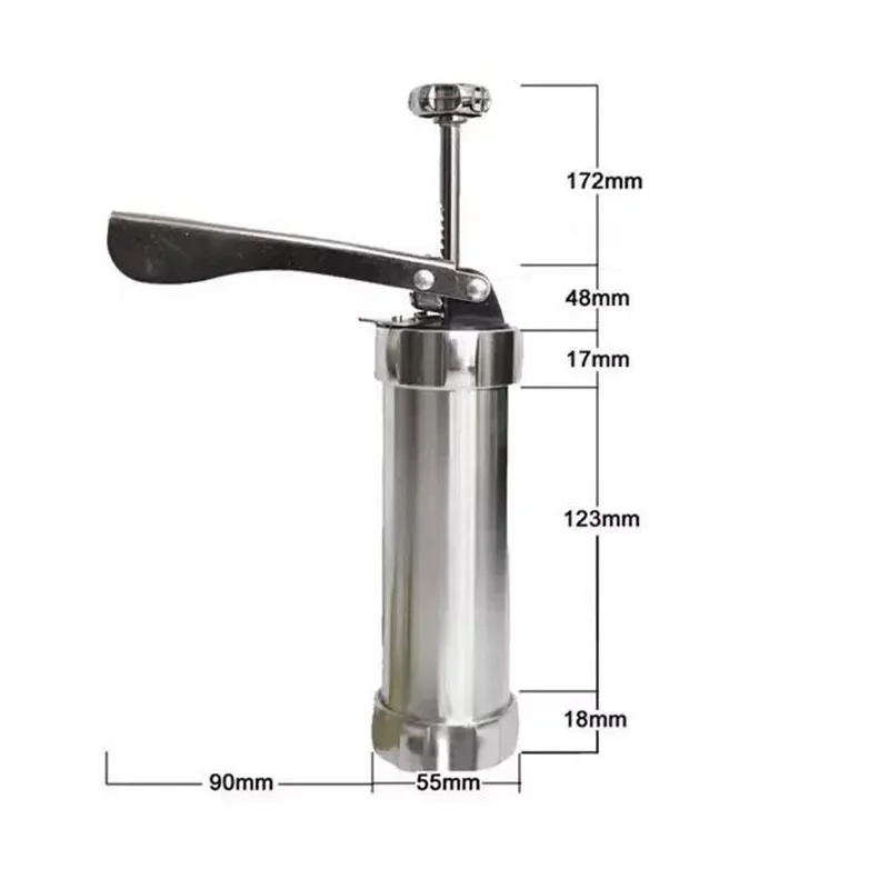 Natal Spritz Cookie Press Gun  - Churros Maker Gun avaliação e preço