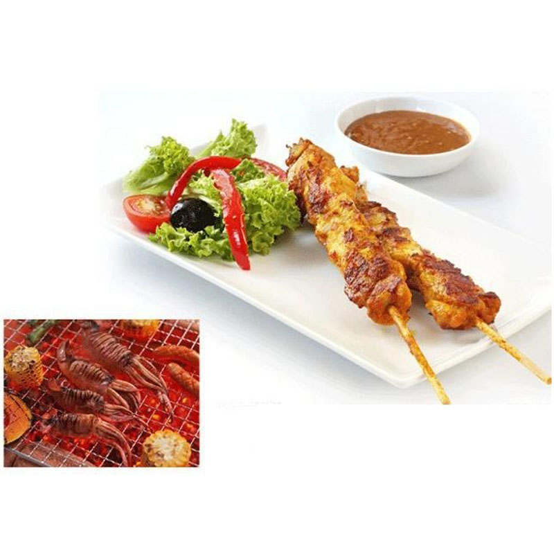 100 unidades de espetos de bam - Corn Dog Stick avaliação e preço