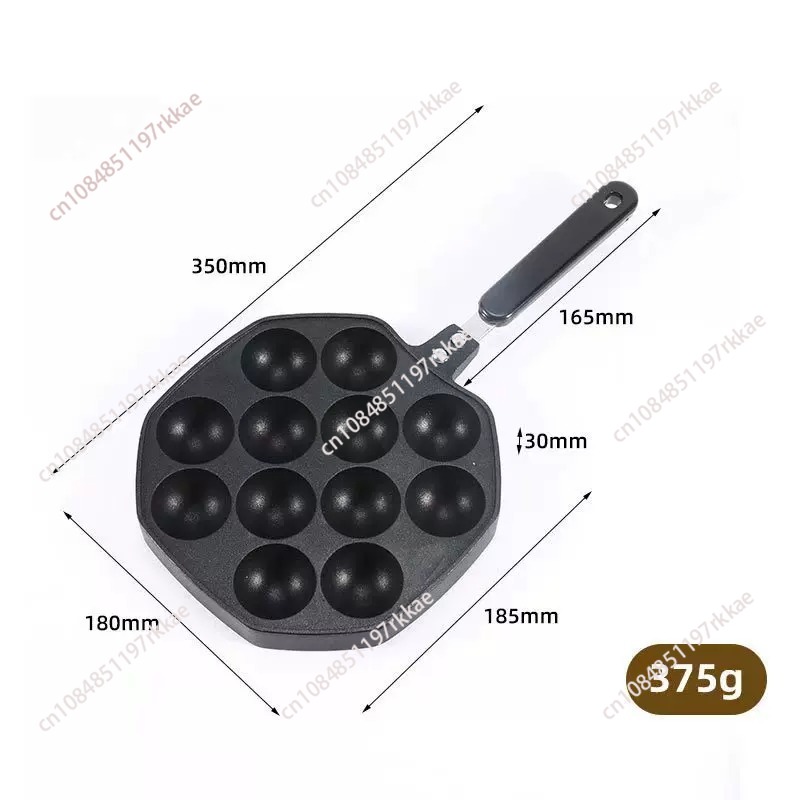 Panela Takoyaki com 12 Moldes, - Takoyaki Grill Plate avaliação e preço