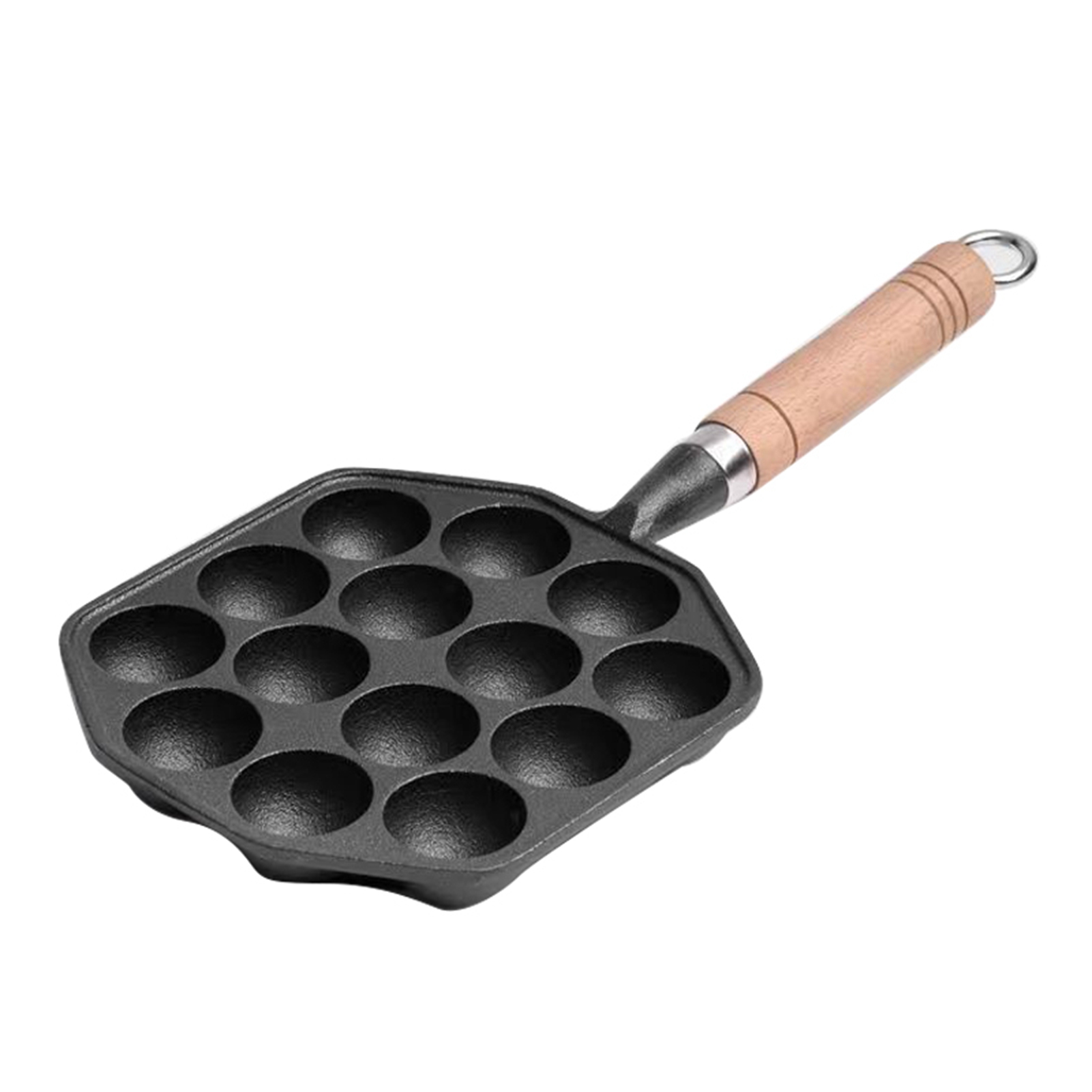 Panela de ferro fundido antiad - Egg Waffle Pan avaliação e preço