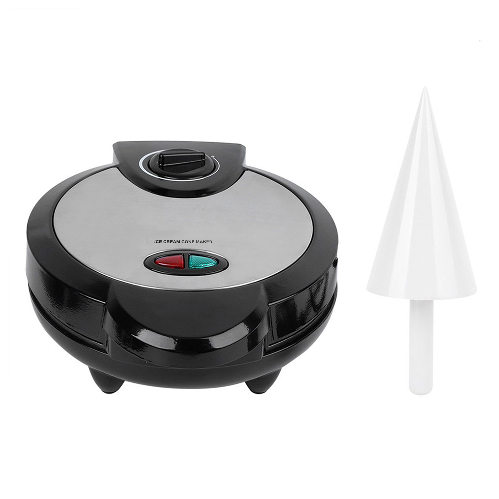 Máquina de waffle antiaderente - Waffle Cone Maker avaliação e preço