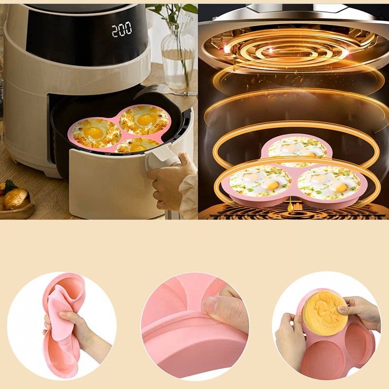 Molde de ovo de fritadeira de  - Egg Waffle Pan avaliação e preço