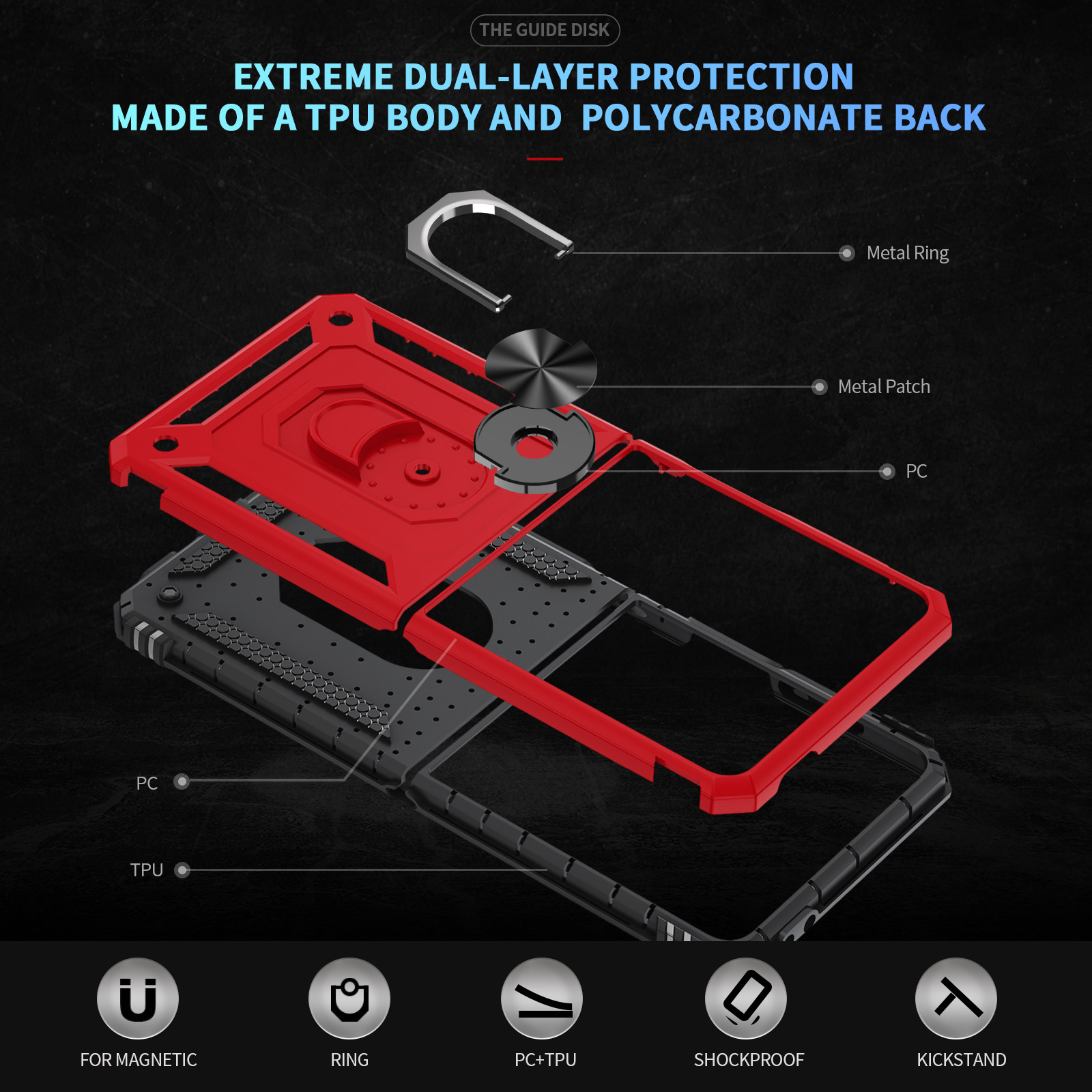 Capa de telefone à prova de ch - Taco Stand Holder avaliação e preço