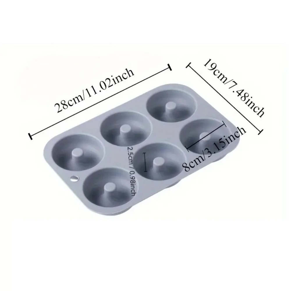 Forma de Silicone Antiaderente - Donut Mold Silicone avaliação e preço