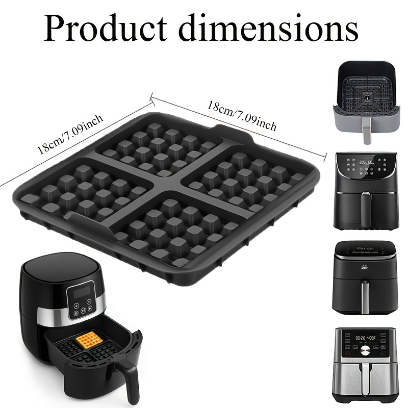 Forma Quadrada para Waffles, P - Mini Pancake Griddle avaliação e preço