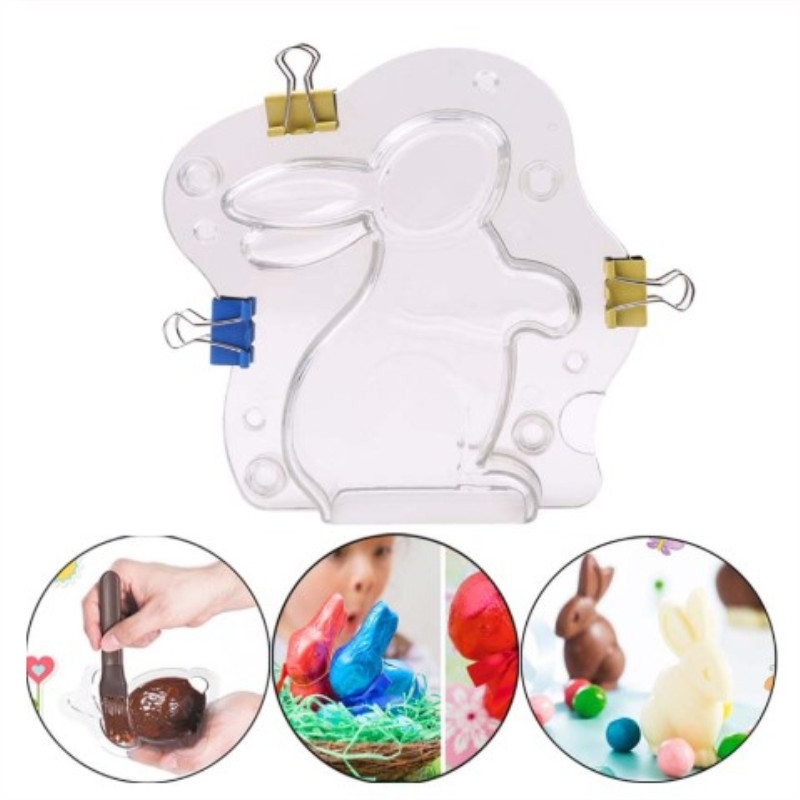 Novo coelho 3d em forma de cho - Bunny Cake Mold avaliação e preço