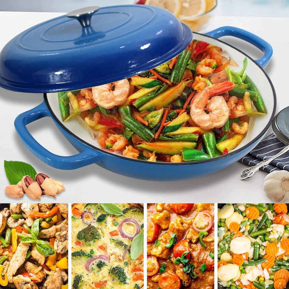 Panela de sopa para forno hola - Cast Iron Corn avaliação e preço