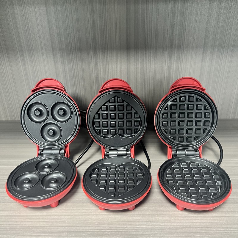 Máquina de Waffle Mini Multifu - Mini Pancake Griddle avaliação e preço