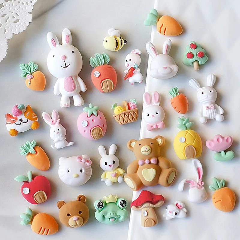 Coelho bonito urso cenoura cas - Donut Mold Silicone avaliação e preço