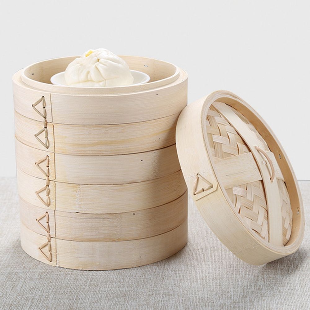 Lidar com cesta de vapor faz s - Bao Steamer Bamboo avaliação e preço