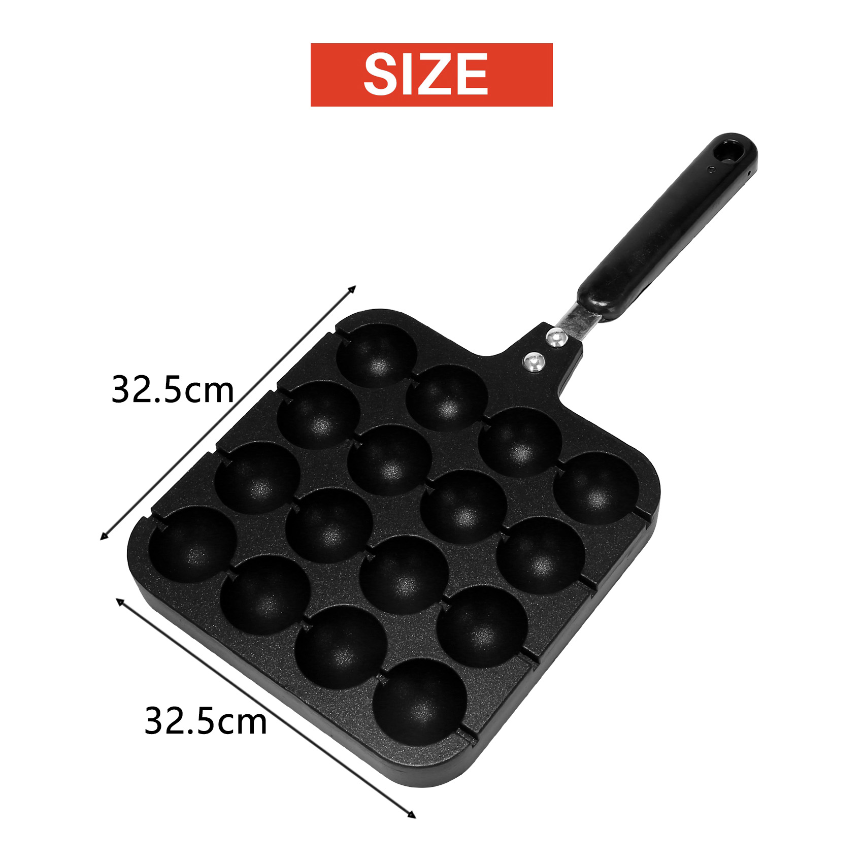 F-T 16 buracos de alumínio tak - Takoyaki Grill Plate avaliação e preço