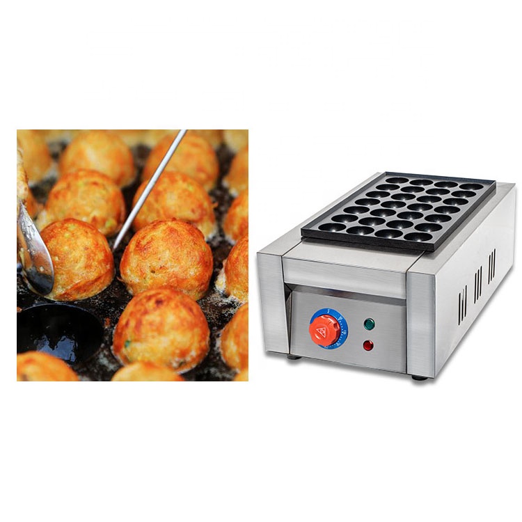 Grelhador elétrico para bolinh - Takoyaki Grill Plate avaliação e preço