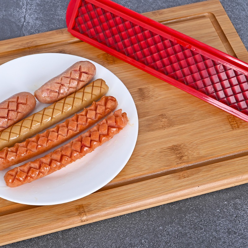 Novo cortador de cachorro-quen - Hot Dog Press avaliação e preço